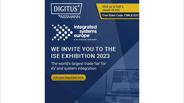 News: ASSMANN at the ISE 2023 in Barcelona