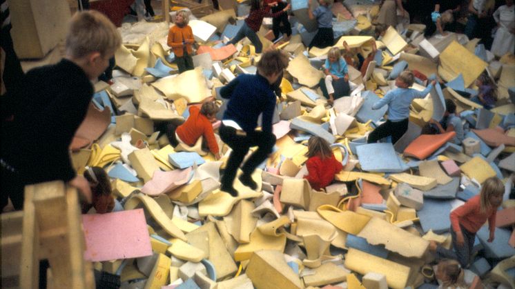 Palle Nielsen, Modellen: en modell för ett kvalitativt samhälle, Moderna Museet, 1968