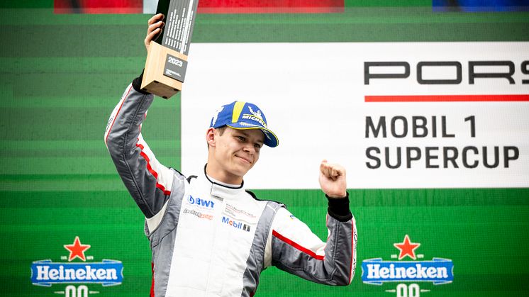 Porsche Supercup: Bastian Buus igen på podiet i Holland