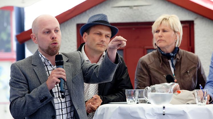 Svenskt Kött i Almedalen 2013: "Utan kossan stannar Sverige!"