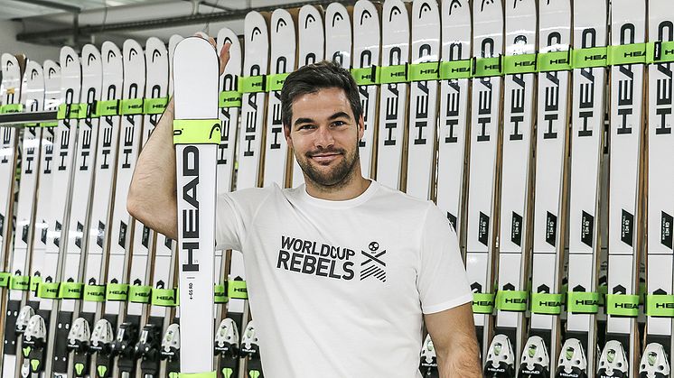 Vincent Kriechmayr ist jetzt ein HEAD World Cup Rebel