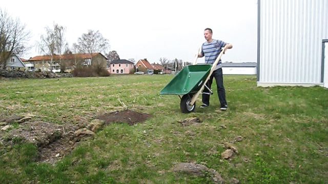 Eldriven Skottkärra Ekeby 110 Power från Hörby Bruk
