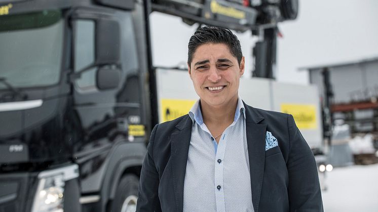 Linda Carlsson, VD på MaterialMännen.