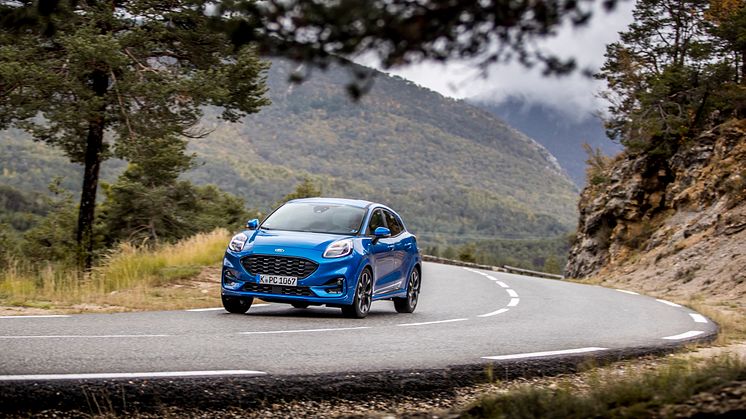 Ford Puman mallisto laajenee toukokuusta 2020 alkaen