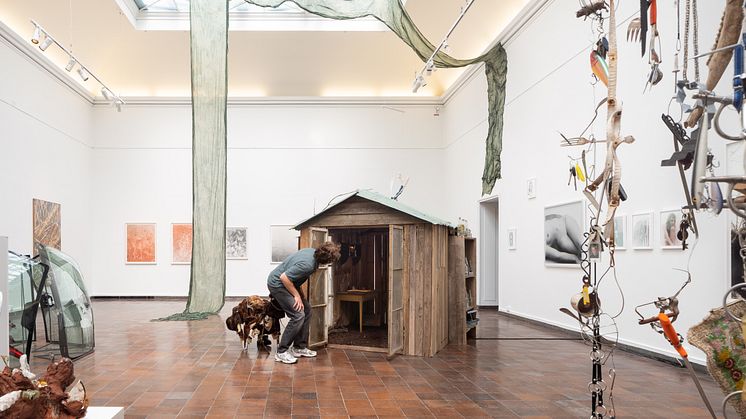 Utställningen "Jag föreställer mig ett hem" på Göteborgs Konsthall är en av satsningarna som lockat storpublik. Foto: Hendrik Zeitler