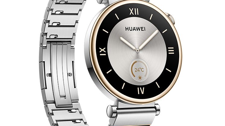 Huawei Watch GT4_41mm_Silver metal_Front Right