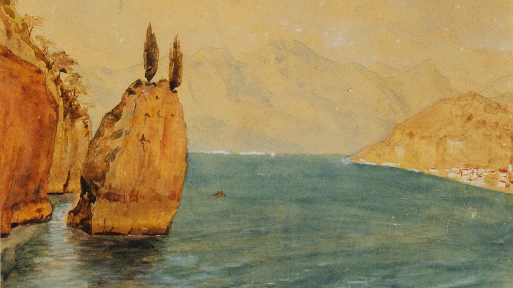 Emil Nolde: Sydlandsk landskab