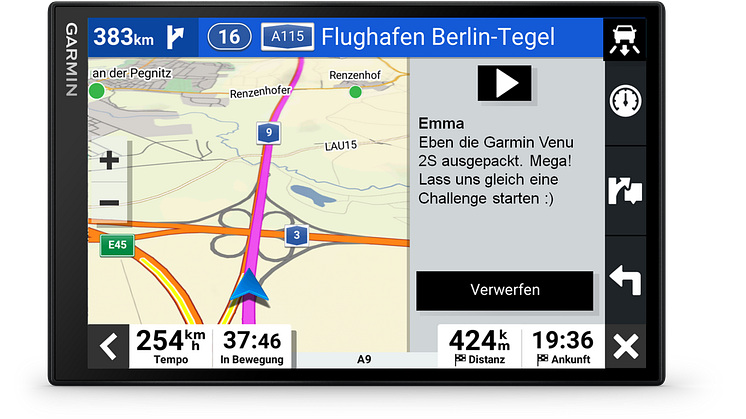 Garmin DriveSmart 86 Smart Notifications