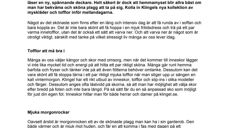 Kläder att koppla av i – här är julens myskläder