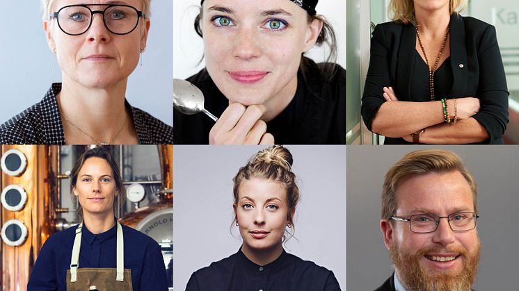 Karin Lindström, Titti Qvarnström, Nina Wahlgren Gill, Anna Wikner, Frida Ronge och Ola Olsson deltar på Stellagalans Forum 20 april.