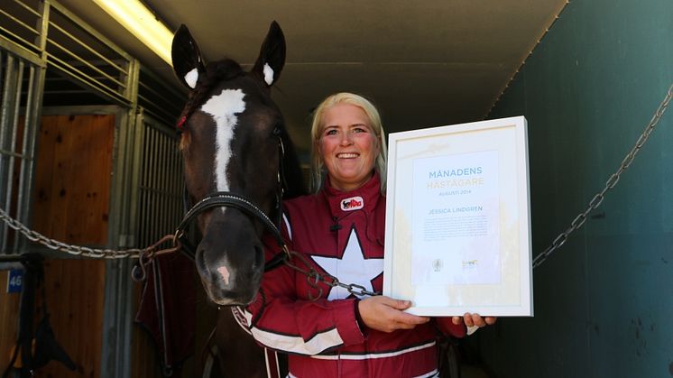 Månadens hästägare augusti 2014: Jessica Lindgren