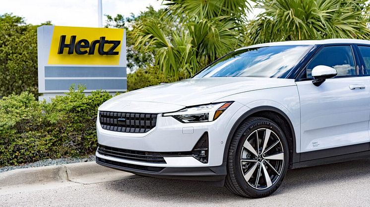 Hertz og Polestar i strategisk samarbeid