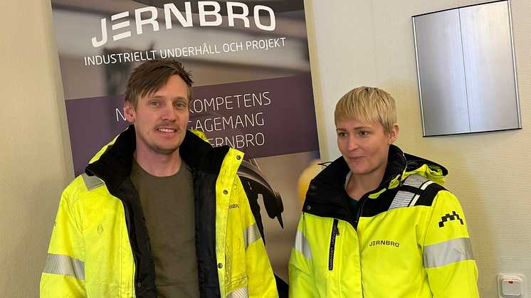Joakim Backman och Jenny Knekta