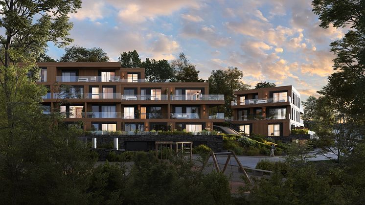 Kråkehaugen kveldsstemning