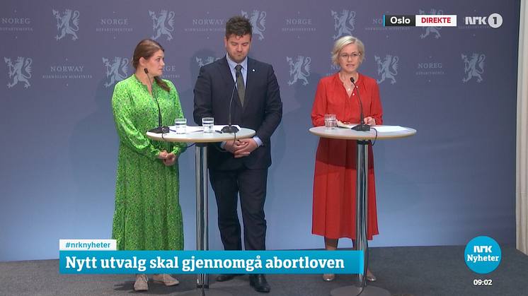 Menneskeverds respons på regjeringens utvalg som skal se på abortlovens bestemmelser