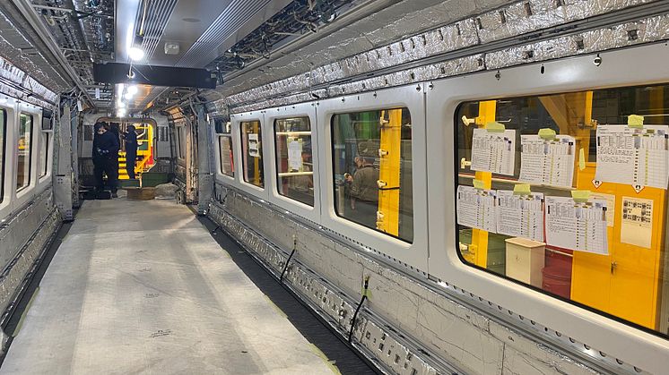 London Northwestern Railway - Class 730 Interior - Bombardier production line
