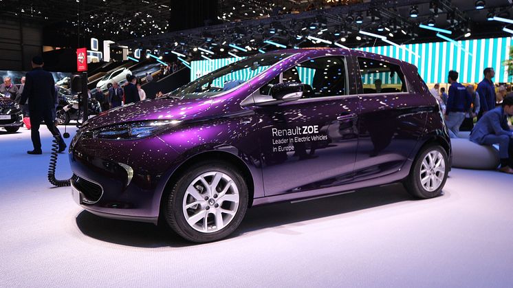 Renault Zoe med ny 80kW motor