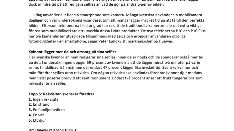 Så här lång tid tar den perfekta selfien