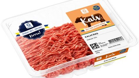Axfood återkallar 225 kg kalvfärs