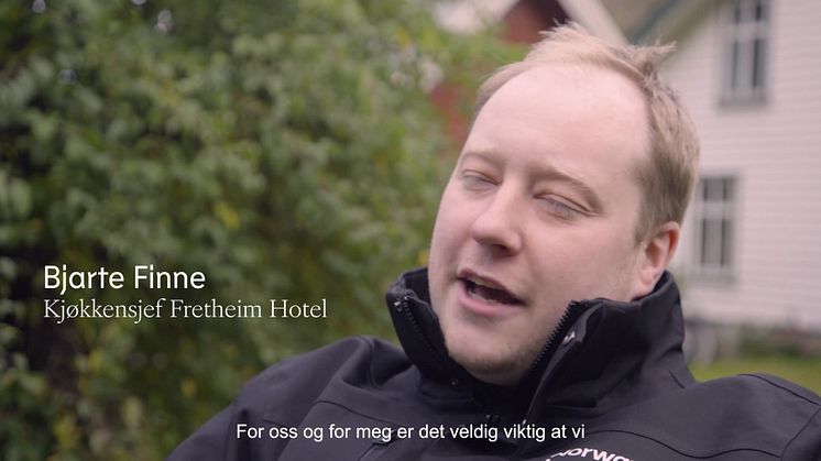 Norway's best presenterer: Fretheim Hotel og Haugen Gardsmat