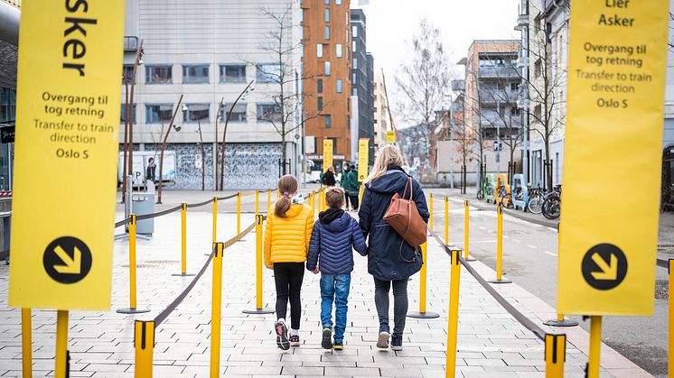 Vestfoldbanen stengt mellom Skien og Tønsberg 30. nov. – 11. des. 2022