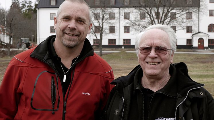 Olle Larson, Sisyfos, och Lars Holmberg, K-rauta.