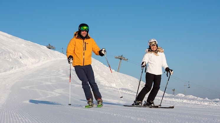 Stöten i Sälen - Skidåkning familj