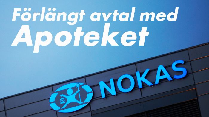 ​Nokas och Apoteket förlänger samarbetet