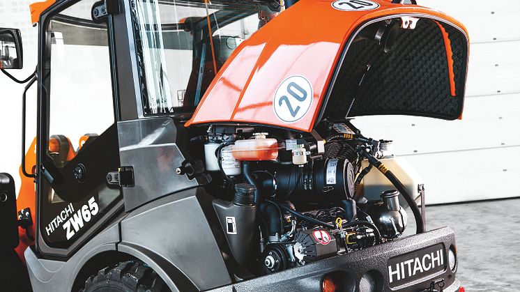 Hitachi hjullastare ZW75-6 Delvator