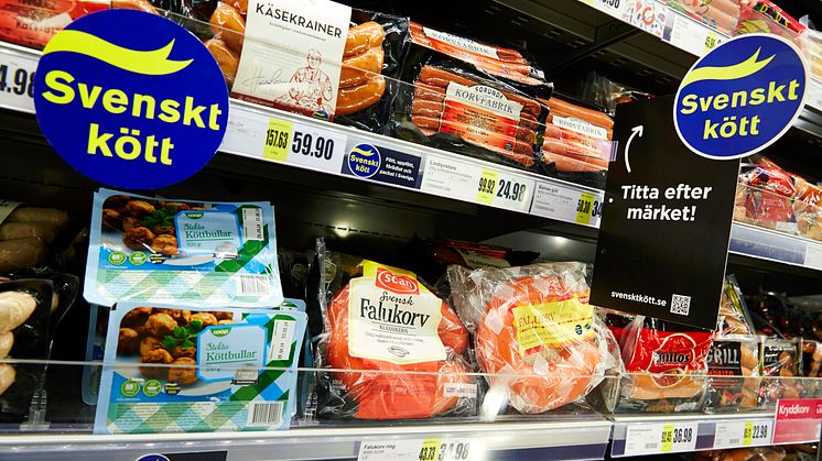 Butikskampanj för ursprungsmärkning av kött och charkuterier