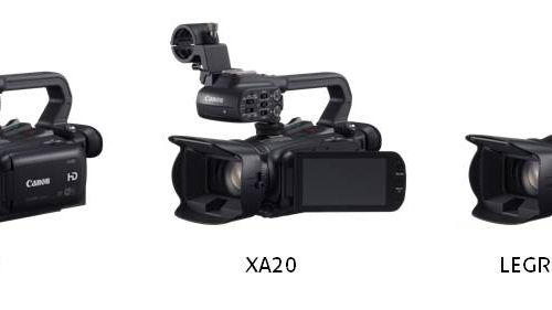 Canon utvider de kreative mulighetene med tre nye videokameraer – XA25, XA20 og LEGRIA HF G30 