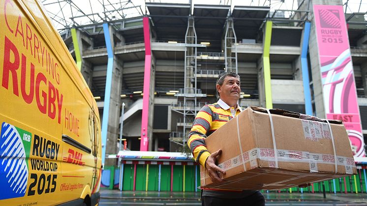 DHL blir officiell logistikpartner för Rugby World Cup 2019.