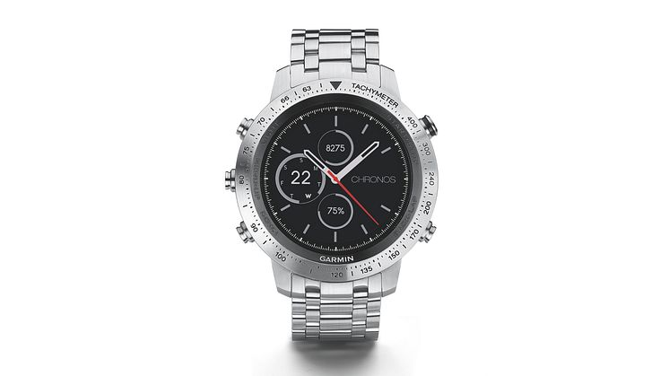 Garmin® fēnix® Chronos  en sofistikerad klocka med GPS för idrottare och äventyrare 
