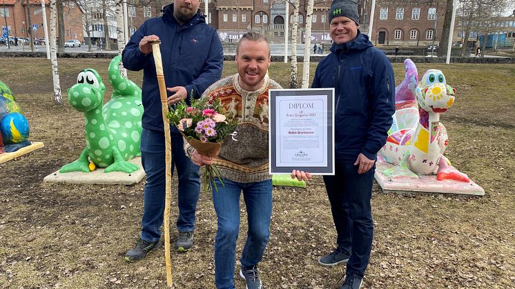 Årets Gregorius är Robin Bryntesson