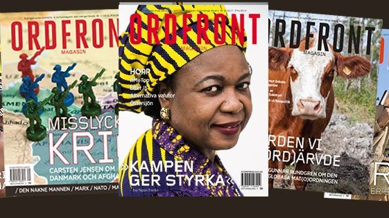 2018 med Ordfront Magasin