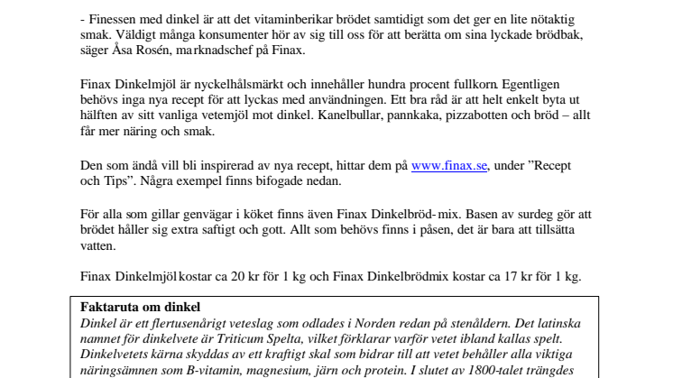 Prm Dinkelmjöl