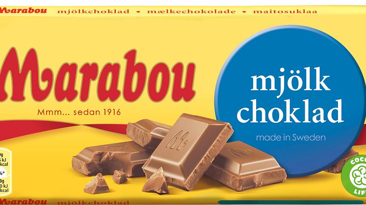 Marabou byter kläder