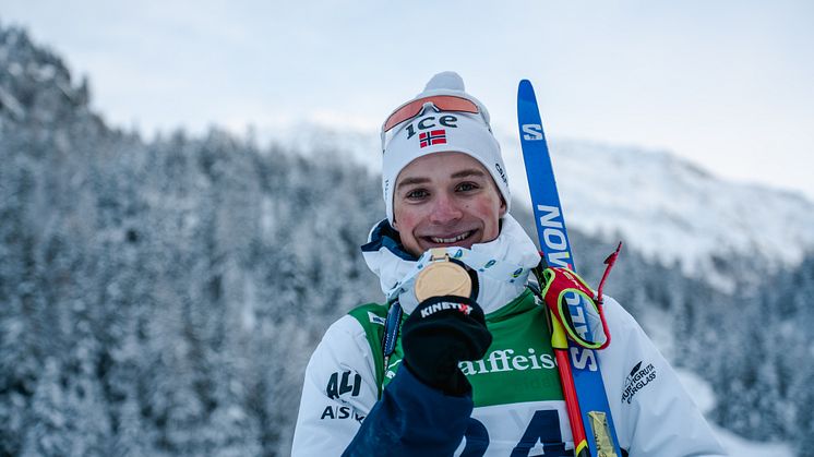 Skiskytteren Isak Frey debuterer i verdenscupen