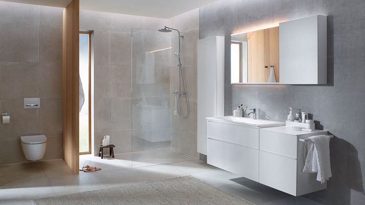 Geberit CleanLine kylpyhuoneessa