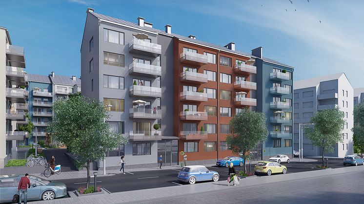 HSB BYGGER DE TVÅ SISTA ETAPPERNA I BLÅSUT