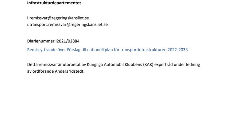 Kungliga Automobil Klubben_remissvar_ nationell_plan_I202102884.pdf