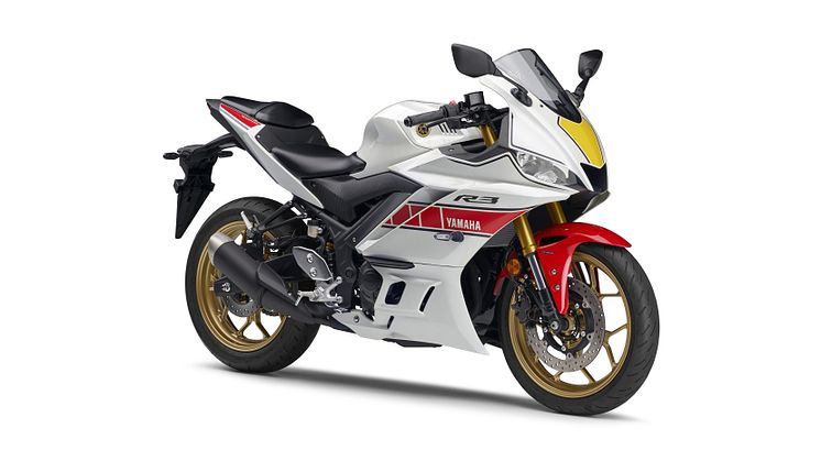 「YZF-R3 ABS WGP 60th Anniversary」ホワイト