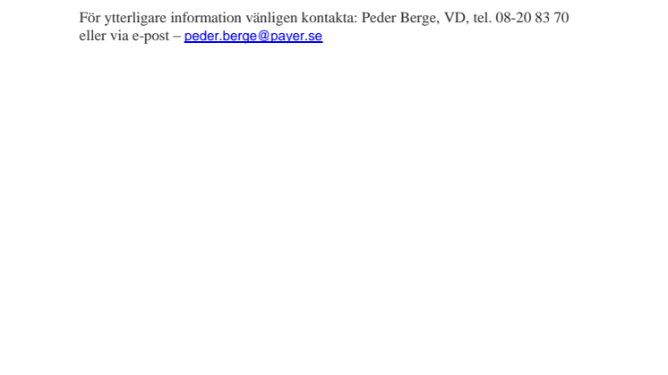 Payer rekryterar Catharina Sandberg till Online Manager 