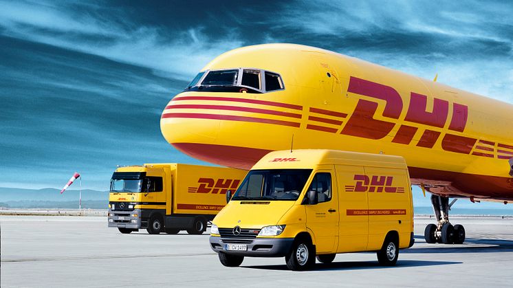 DHL er en del af verdens førende logistikkoncern, Deutsche Post DHL 