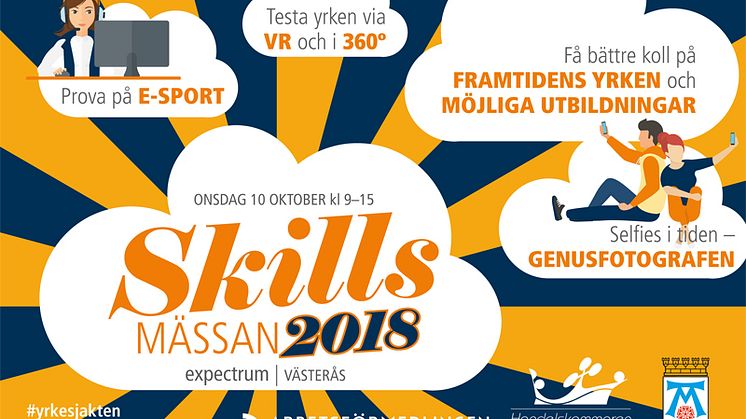 Pressinbjudan: ”Skills”-mässan är tillbaka den 10 oktober