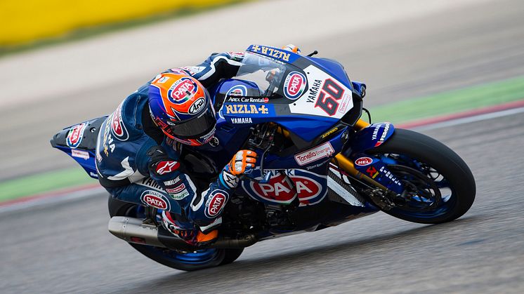 Pata Yamaha Official WorldSBKの#60 M・ファン・デル・マーク