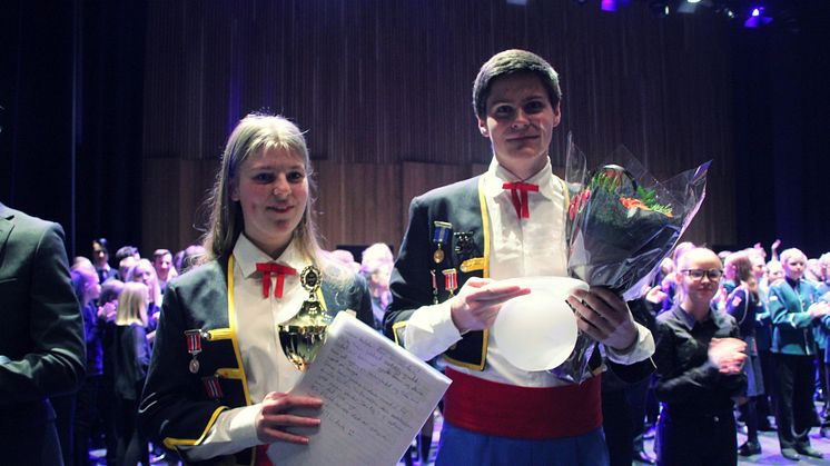 Voksen Skoles Musikkorps er regionmester for skolekorps. Foto: NMF Øst/Mads Myr Munthe-Kaas