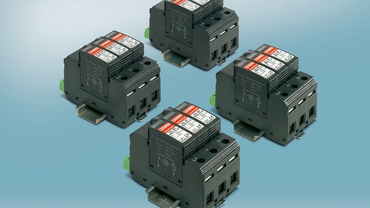 PV arresters with 1000 A short-circuit current rating