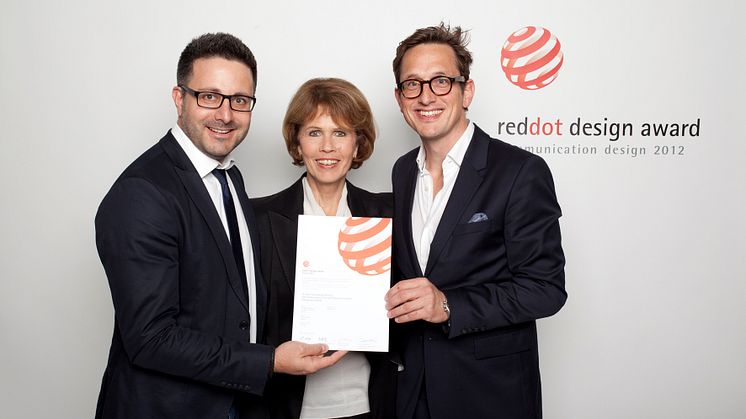 Zwei Design Preise für Felix Burda Stiftung: 
red dot award und BERLINER TYPE

