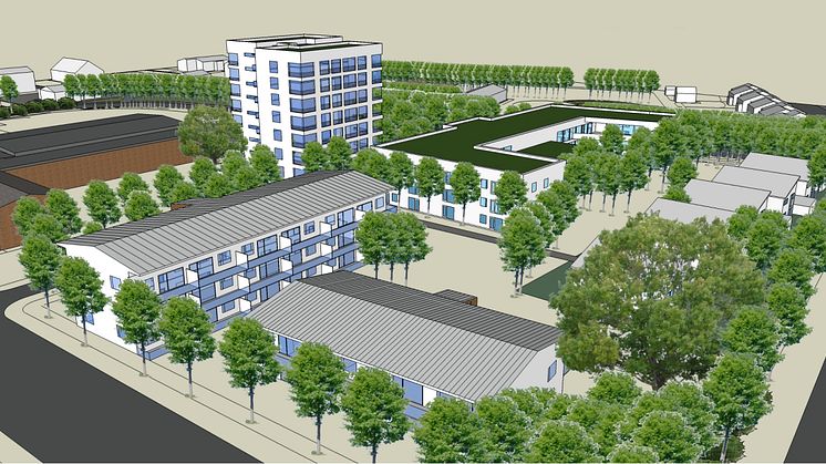 Ny stadsdel byggs i Simrishamn